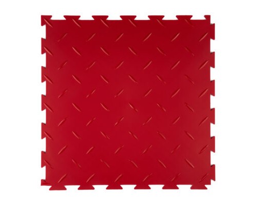 Модульные противоскользящие покрытия тиснение protect red