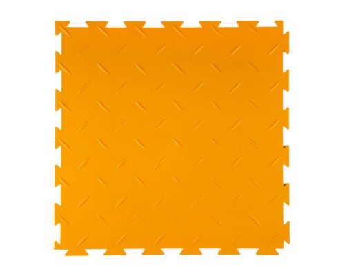 Модульные противоскользящие покрытия тиснение protect yellow