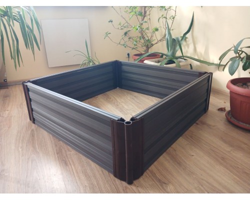 Садова висока грядка 1000*1000 мм висота 320 мм