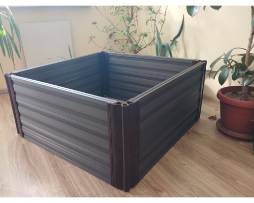 Садова висока грядка 1000*1000 мм висота 480 мм