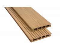 Террасная доска Polymer&Wood серия Premium цвет Oak