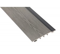 Фасадная доска Polymer&Wood тип Сайдинг цвет Grey