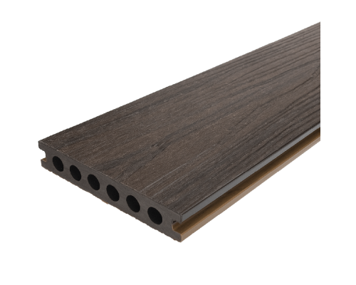 Террасная доска Bergdeck 3D цвет walnut