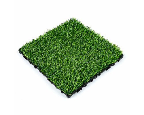 Садовый паркет из ДПК декор 3287 искусственная трава