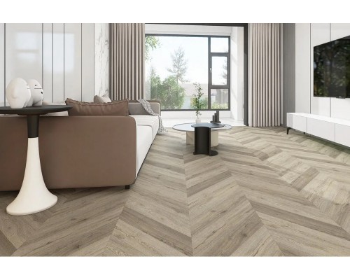 Виниловый ламинат BLISSGROUND SPC Chevron Line Acapulco