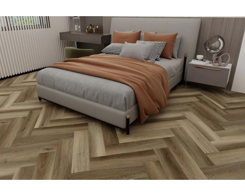 Виниловый ламинат BLISSGROUND SPC Herringbone Line Aruba Breeze