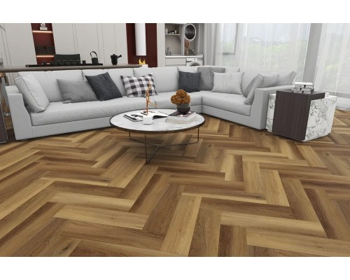 Виниловый ламинат BLISSGROUND SPC Herringbone Line Aruba Jewel