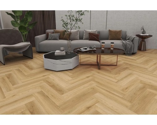 Виниловый ламинат BLISSGROUND SPC Herringbone Line Lisbon View