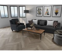 Виниловый ламинат CHECK Herringbone 2073 Lausitz Oak Виниловый ламинат CHECK Herringbone 2073 Lausitz Oak