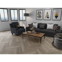 Виниловый ламинат CHECK Herringbone 2073 Lausitz Oak